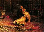 Ivan the Terrible and his son Ivan on Friday, November 16 Ilya Repin